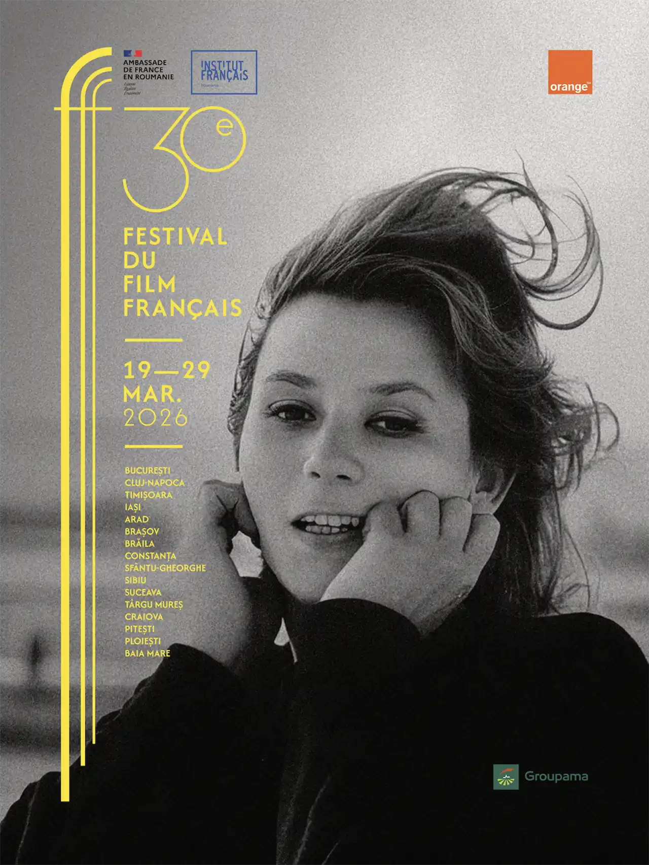 Festivalul Filmului Francez ajunge anul acesta la cea de-a 30-a ediție și va avea loc între 19–29 martie în 16 orașe din România