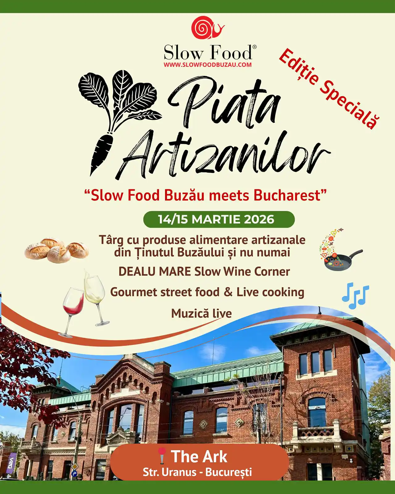 Piața Artizanilor – Slow Food Buzău meets Bucharest