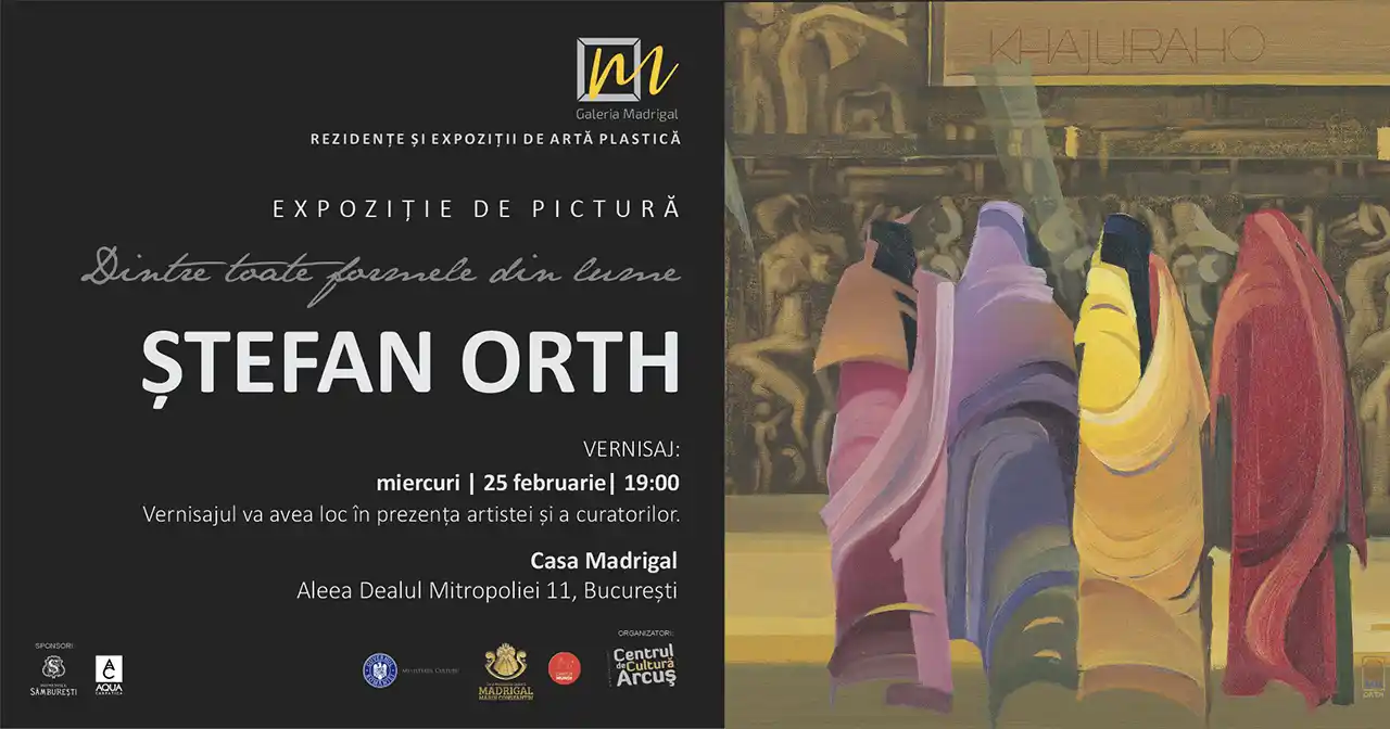 Galeria Madrigal vernisează expoziția artistului Ștefan Orth
