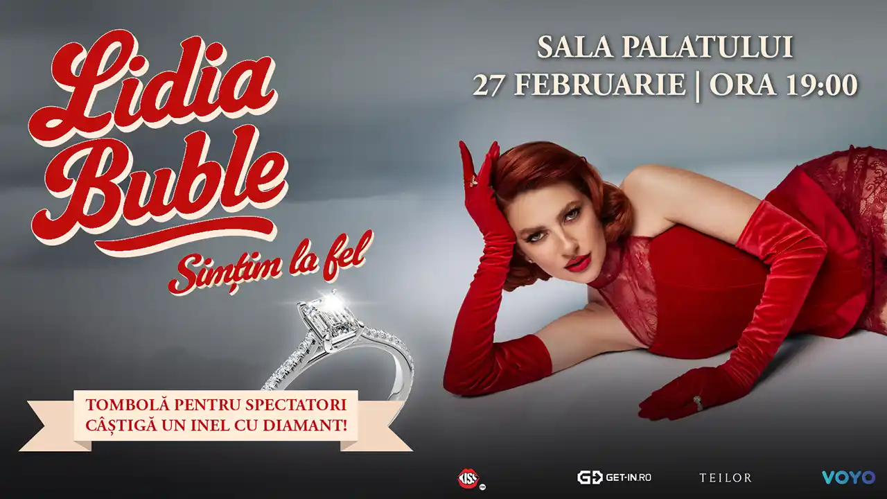 Lidia Buble&nbsp;te invită la cel mai important eveniment din cariera sa