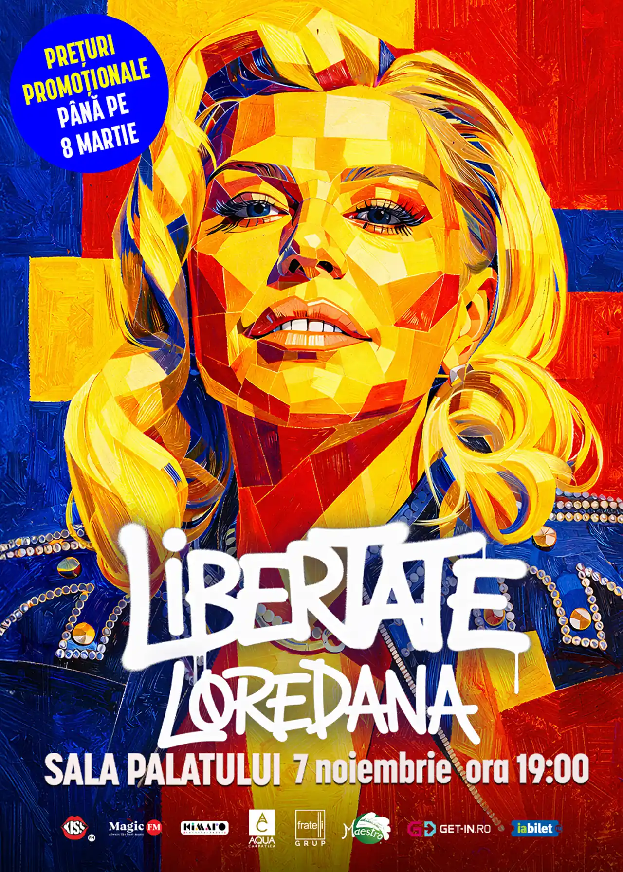 Loredana revine la Sala Palatului cu un show-eveniment: „LIBERTATE”