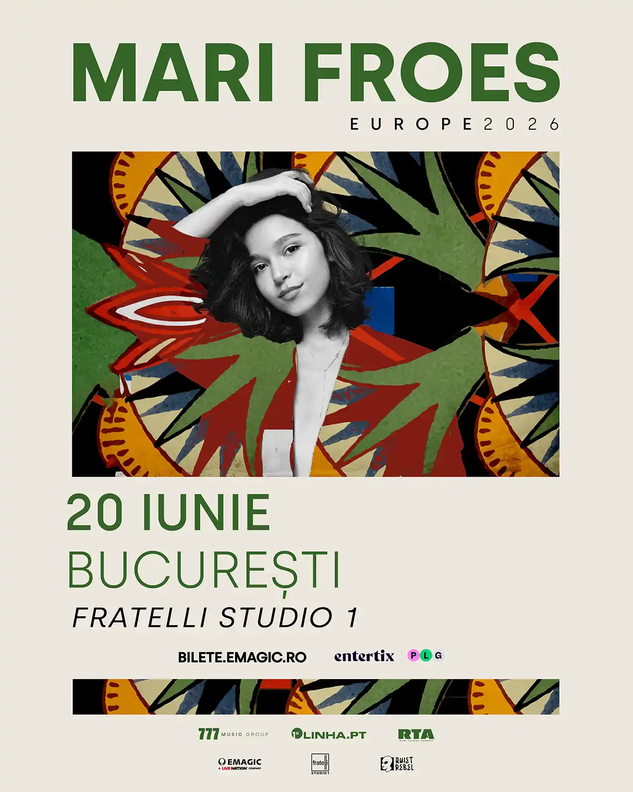 Artista braziliană Mari Froes va concerta din nou la București, în formulă full-band