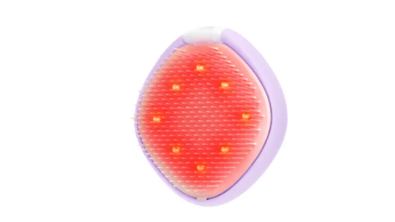 Prima perie de păr din lume cu tehnologie LED