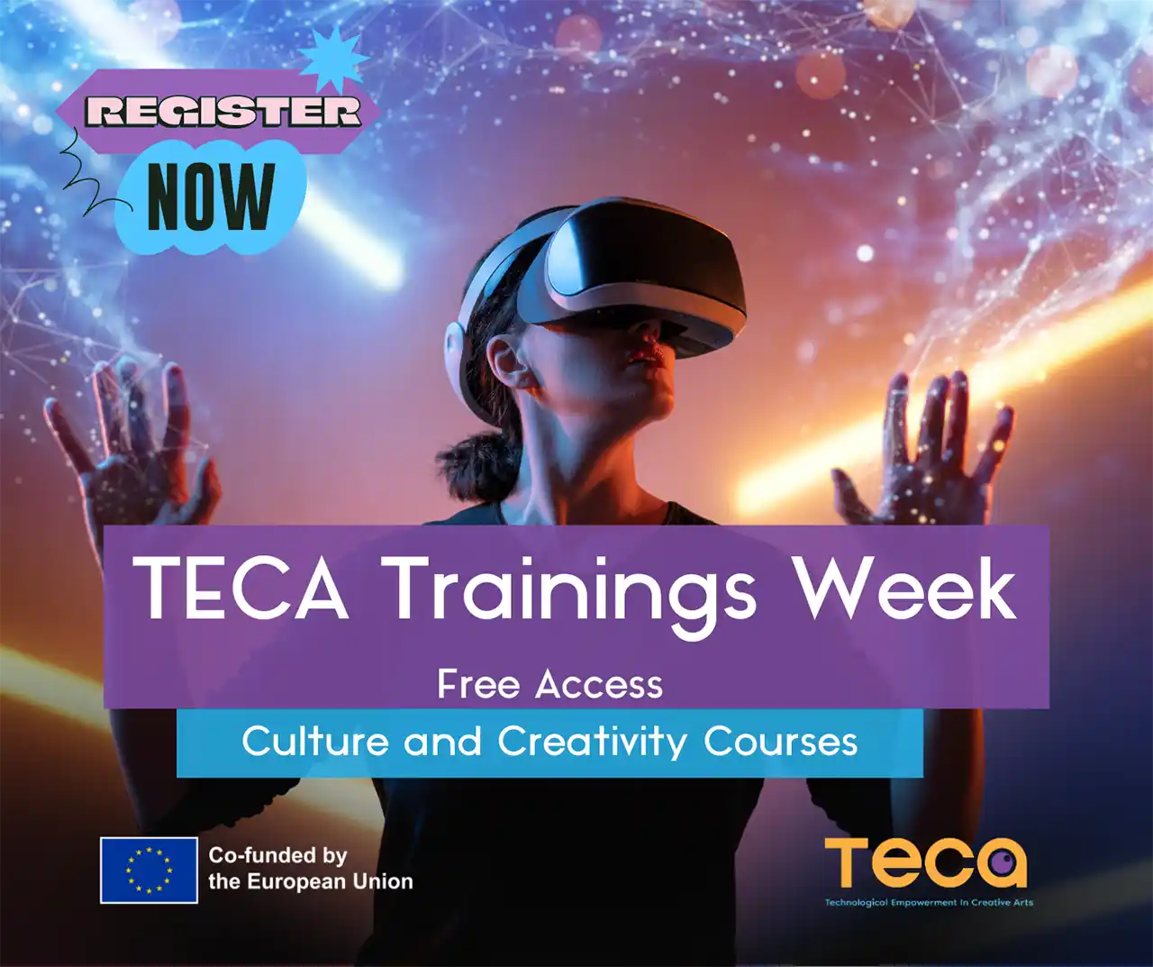 TECA Courses Cursuri online gratuite, pentru artiști și creatori digitali