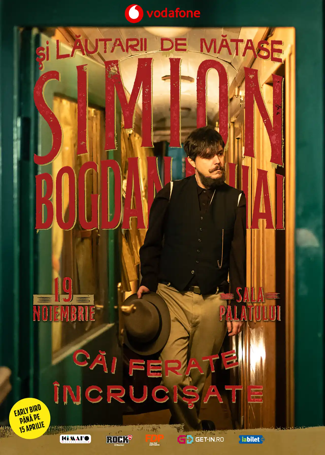 Simion Bogdan Mihai și Lăutarii de Mătase revin la Sala Palatului cu un nou spectacol conceptual „Căi ferate încrucișate”