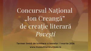 Concursul Național „Ion Creangă” de creație literară – Povești 2026, start înscrieri
