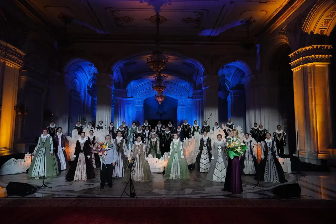 Actorul Victor Rebengiuc, laureat al Premiului Marin Constantin &icirc;n cadrul Galei Madrigal 63