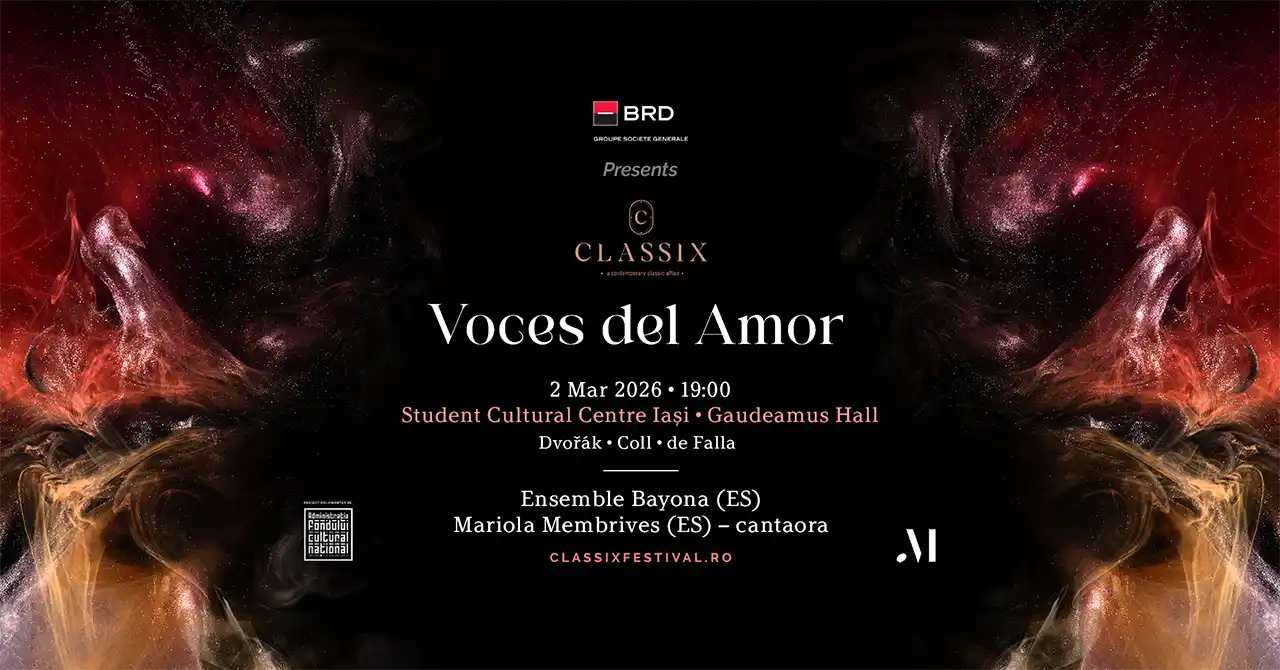 Flamenco, muzică de cameră și emoție pură la Classix Festival 2026