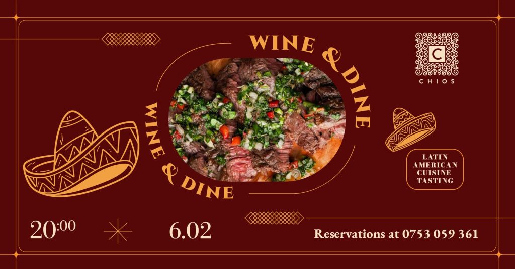 Wine & Dine - Latin american cuisine tasting