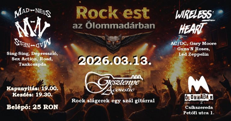 Rock est az Ólommadárban