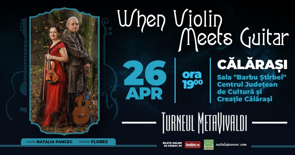 When Violin Meets Guitar MetaVivaldi @ Centrul Județean de Cultură Călărași
