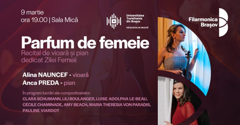 Recital de vioară și pian dedicat Zilei Femeii