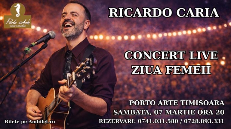 Concert de Ziua Femeii - Ricardo Caria