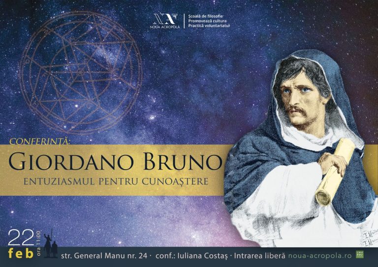 Conferință filosofică - Giordano Bruno și entuziasmul pentru cunoaștere