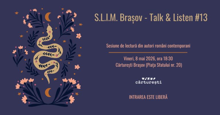S.L.I.M Brașov - Talk & Listen #13