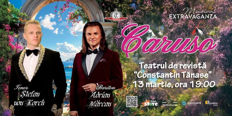 Caruso – De la arie la canzonetă şi tarantellă @ Teatrul de Revistă Constantin Tănase