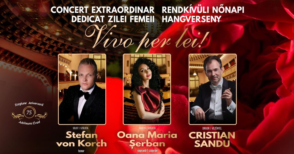 Concert Extraordinar Dedicat Zilei Femeii @ Filarmonica de Stat Târgu Mureș