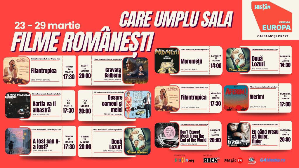 Filme Românești, Care Umplu Sala @ Cinema Europa
