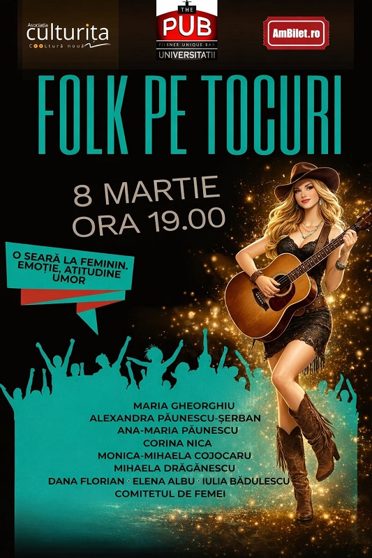 Folk pe tocuri @ The Pub - Universității