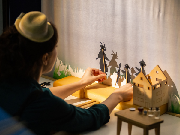 Luna lui Ion Creangă la Teatrul Ion Creangă – spectacole și ateliere pentru copii trei-iezi-si-umbra-lor