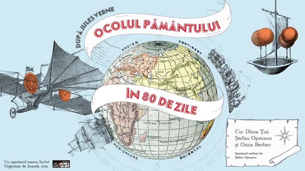 Ocolul pământului în 80 de zile @ Palatul Național al Copiilor
