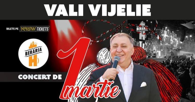 Vali Vijelie și formația | Show Special de 1 martie @ Berăria H