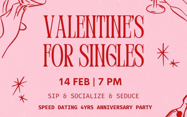 Valentine's Day for Singles - Sip & Socialize & Seduce