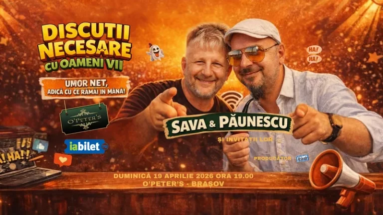 Discutii necesare. Umor net. Adică exact cu ce rămâi în mână.