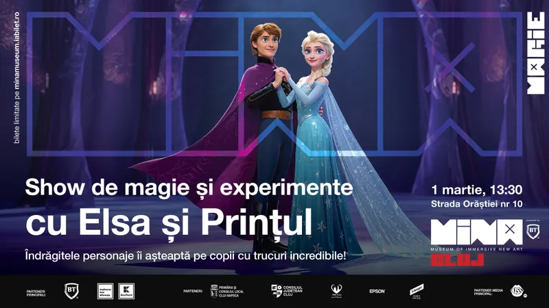Show de magie și experimente cu Elsa și Prințul