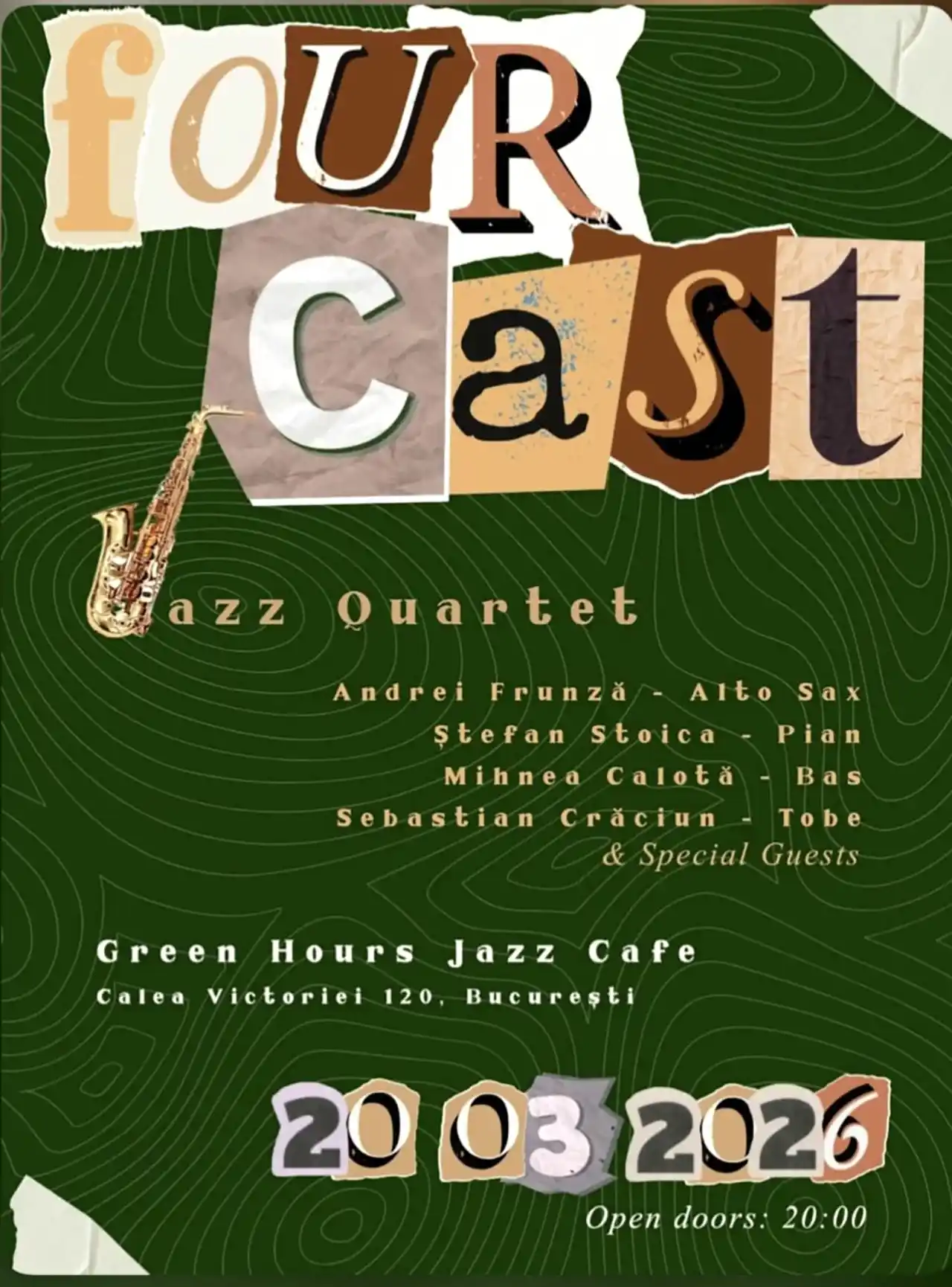 FourCast, concert de debut @ Green Hours