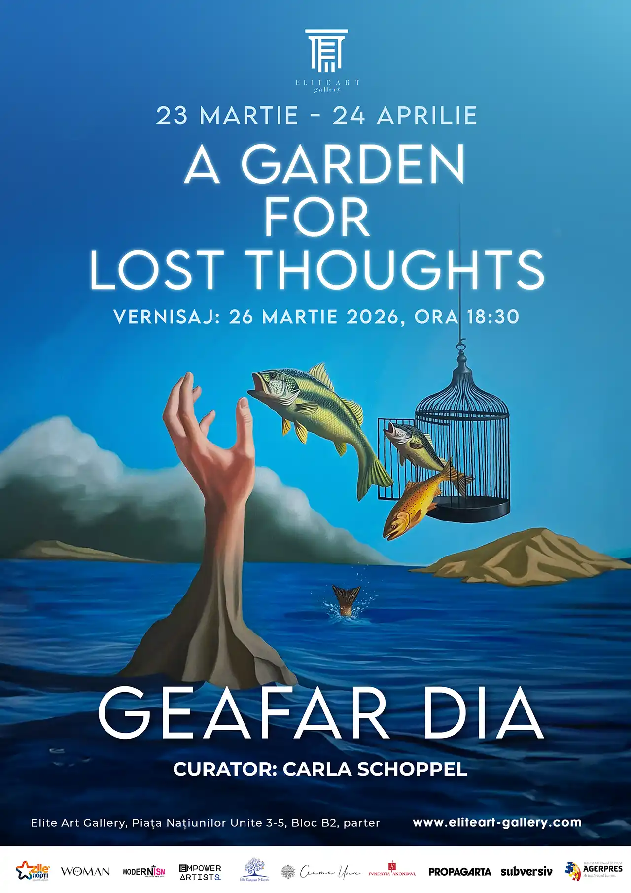 A Garden for Lost Thoughts, expoziție personală de Geafar Dia