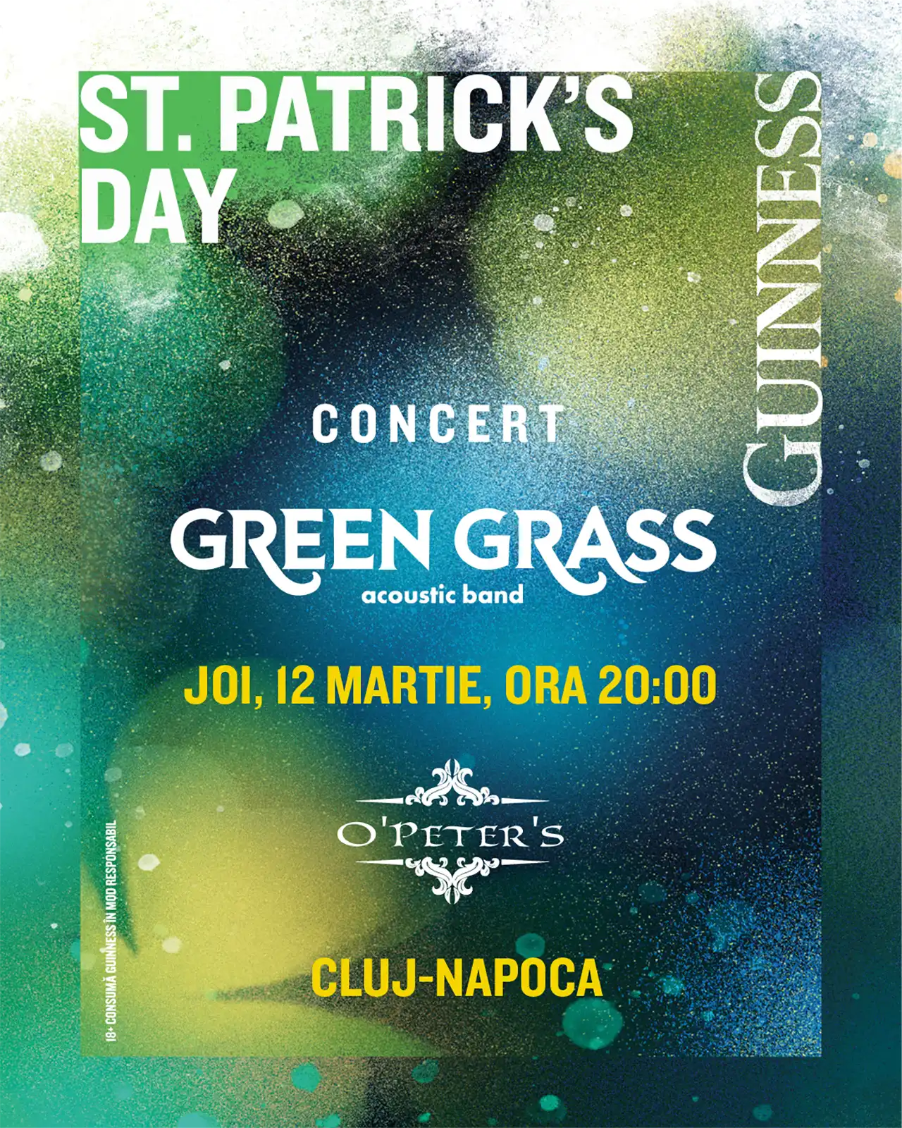 Guinness aduce St. Patrick&rsquo;s day &icirc;n Cluj, la O&rsquo;Peter&rsquo;s Irish Pub