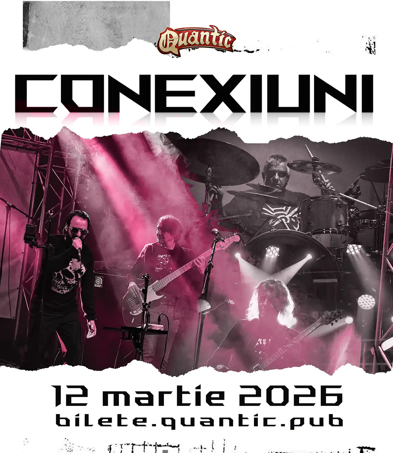 Conexiuni &ndash; &bdquo;Viața de rocker&rdquo;, concert la Quantic