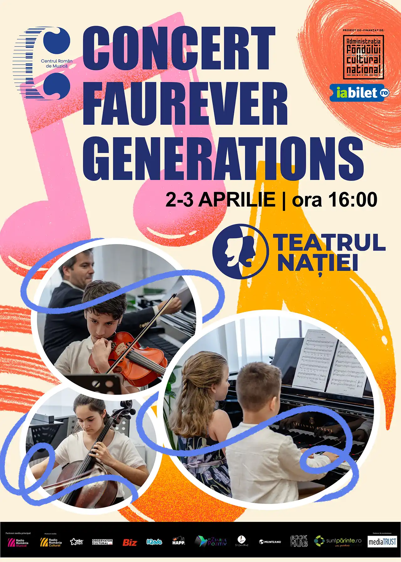 Fauré Quartett revine pe scena Ateneului Român pe 1 aprilie în cadrul programului de mentorat și excelență artistică FaurEver Together