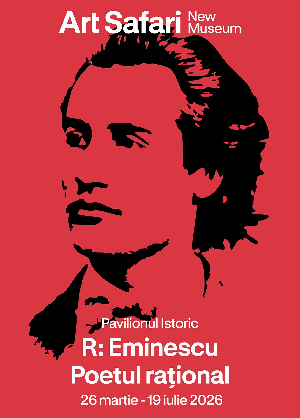 Art Safari New Museum deschide, din 26 martie, expoziția „R: Eminescu. Poetul rațional”, o lectură vizuală a marelui artist național