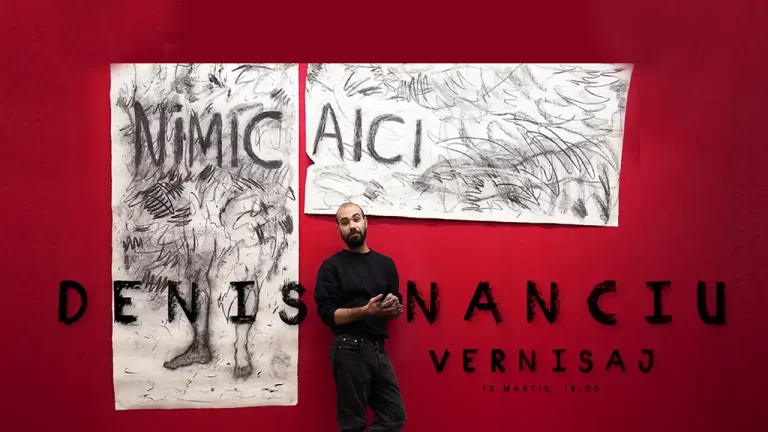 MNȚRplusC anunță deschiderea expoziției de desen „NIMIC AICI” a artistului Denis Nanciu, care va putea fi vizitată în perioada 12–30 martie 