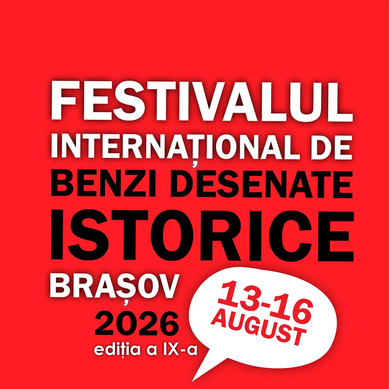 Lansarea concursului Festivalului Internațional de Benzi Desenate Istorice Brașov. Tematica: DRACULA