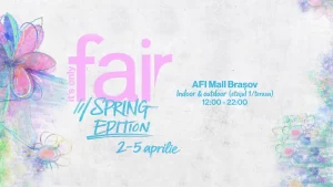 Hai la primul târg de design și artă contemporană din AFI Brașov - AFI x It’s Only FAIR | Spring edition