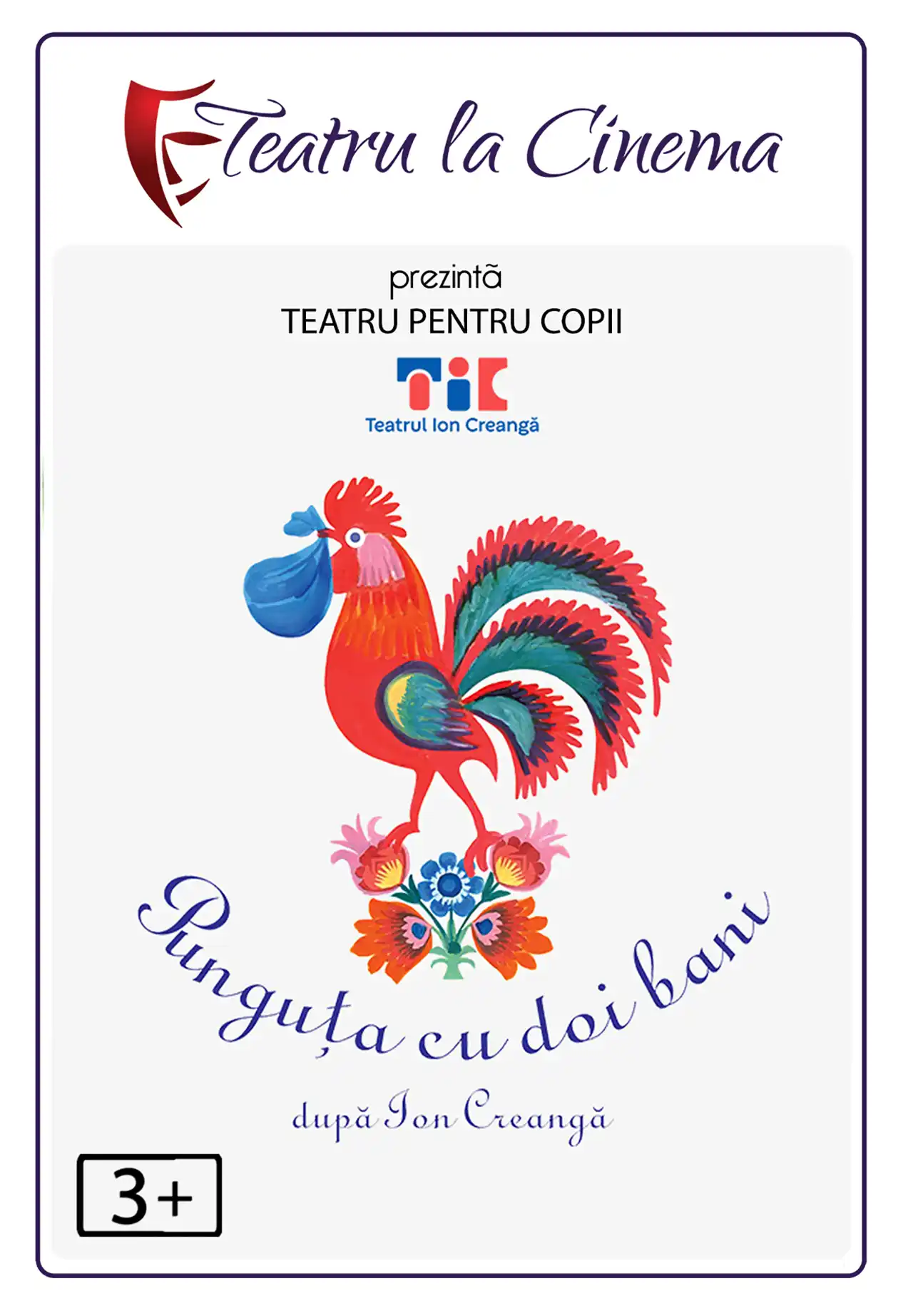 Teatrul ajunge pe marele ecran la Happy Cinema – proiecții speciale pentru copii