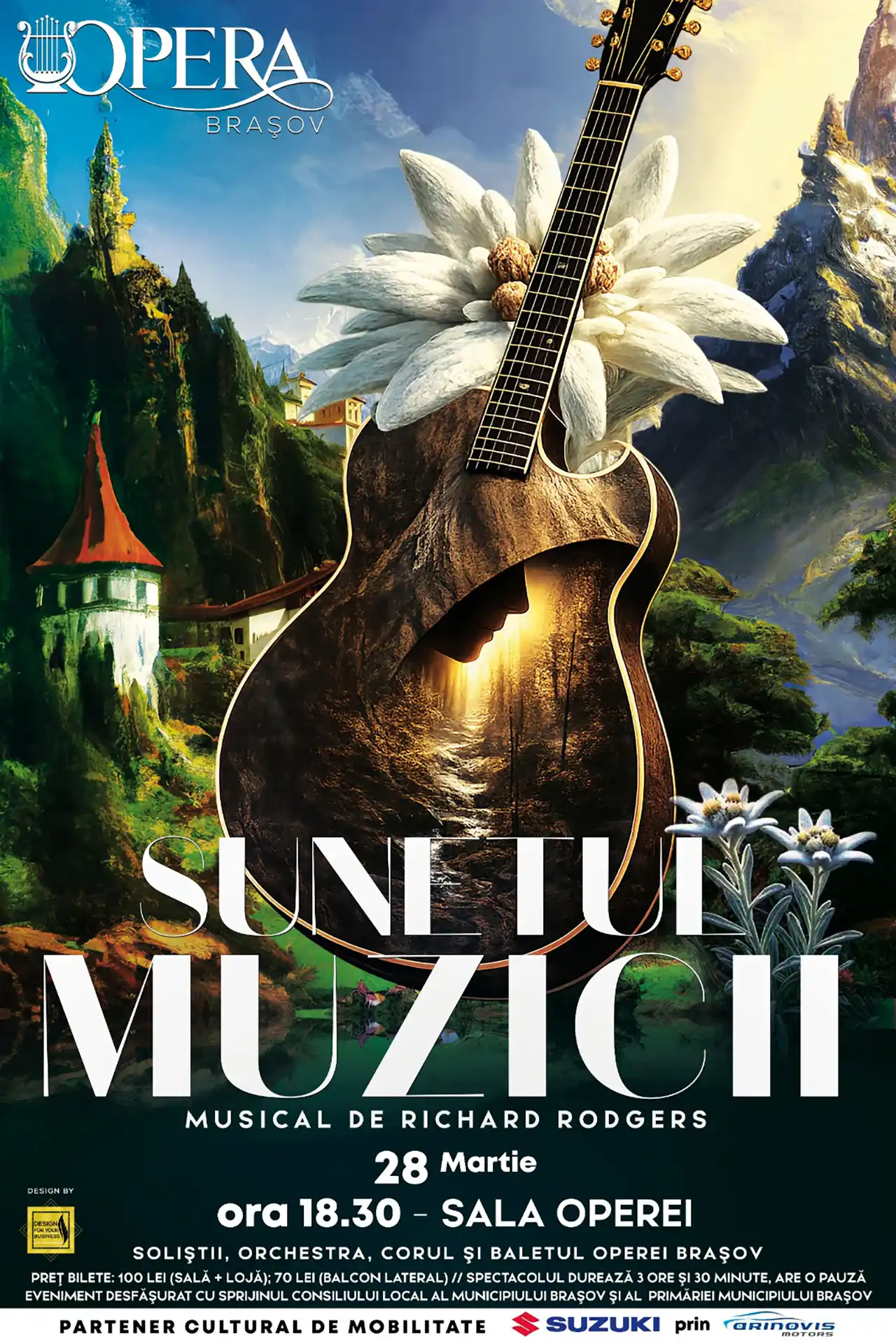 „Sunetul muzicii” la Opera Brașov: două reprezentații sold out și un recital în foaier