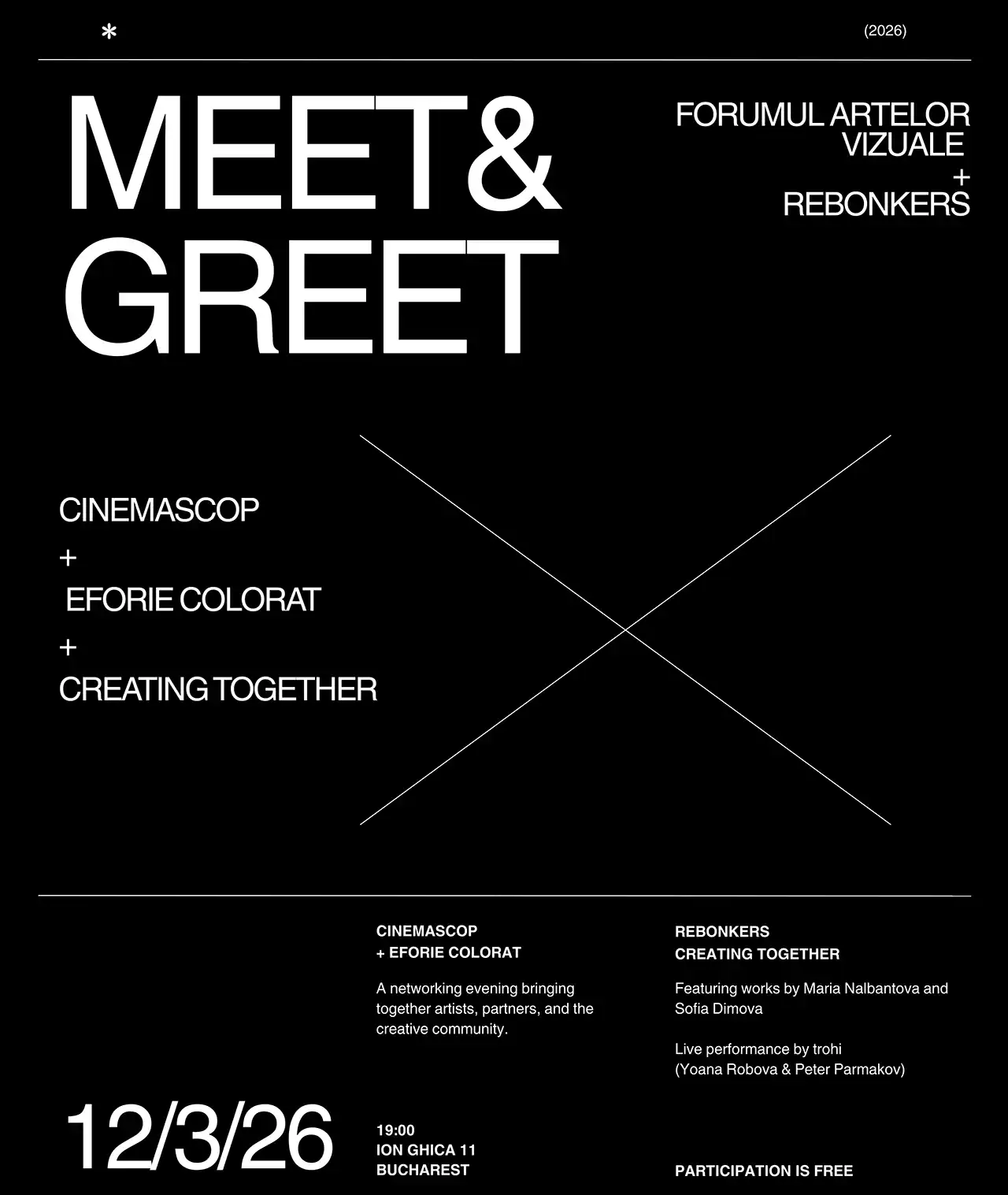 Poetry makes nothing happen. Artiști vizuali din Varna expun la Centrul Ceh din București, la prima &icirc;nt&acirc;lnire Eforie Colorat Meet&Greet