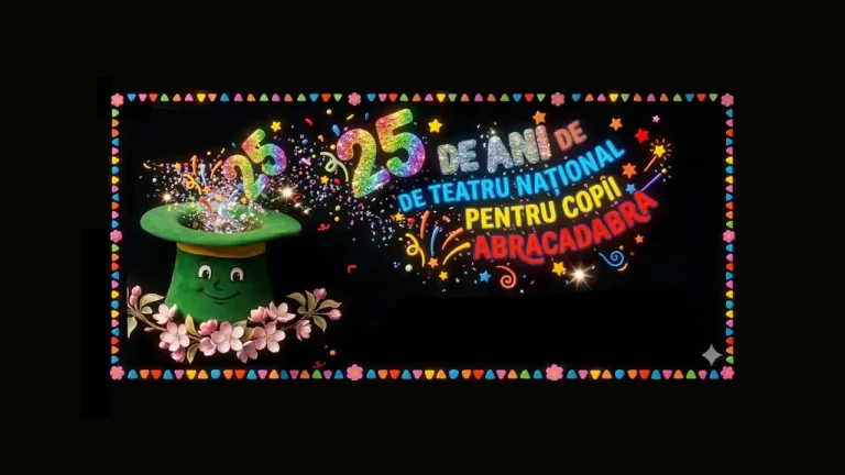 Un sfert de secol în care copiii au devenit EROI DE POVESTE. Teatrul Național pentru copii împlinește 25 de ani! 