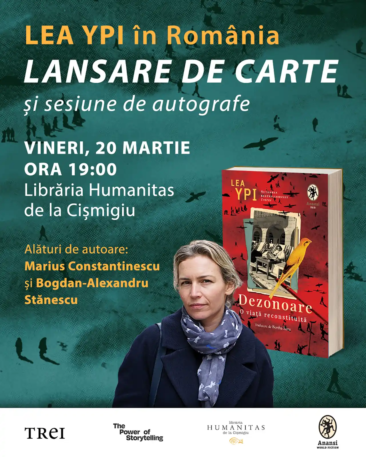 Lea Ypi &icirc;și lansează cea mai recentă carte la București