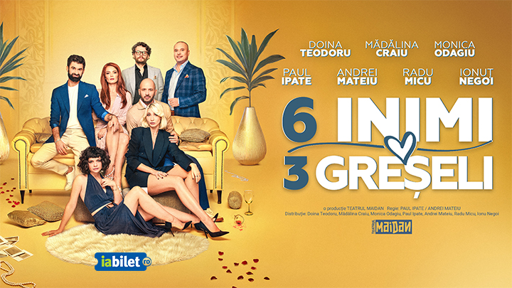 6 Inimi, 3 Greseli @ Palatul National al Copiilor