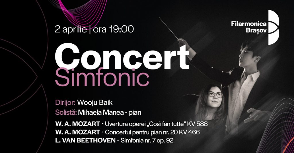 Wooju Baik, Mihaela Manea și orchestra Filarmonicii