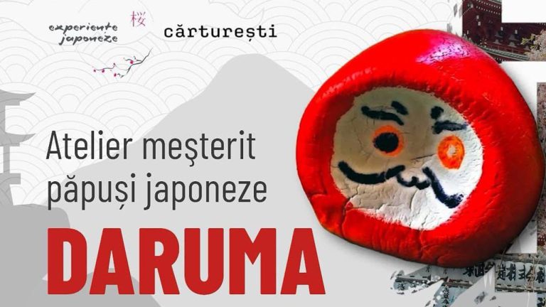 Atelier păpuși japoneze Daruma