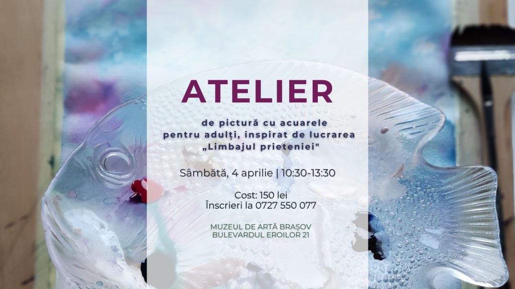 Atelier de pictură cu acuarele pentru adulți „Limbajul prieteniei”
