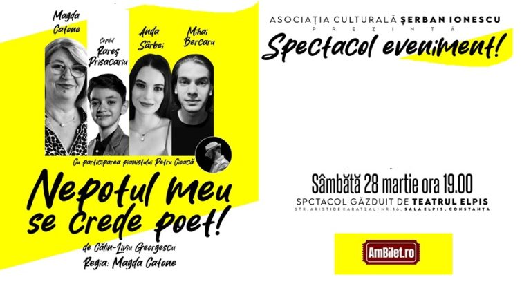 Nepotul meu se crede poet!