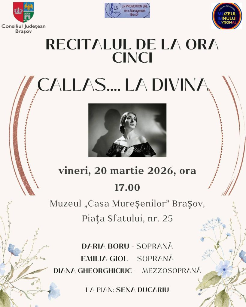 Recitalul de la ora cinci – Callas… La Divina