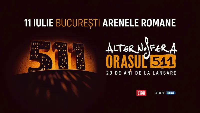 Alternosfera - 20 de ani de la "Orașul 511" @ Arenele Romane
